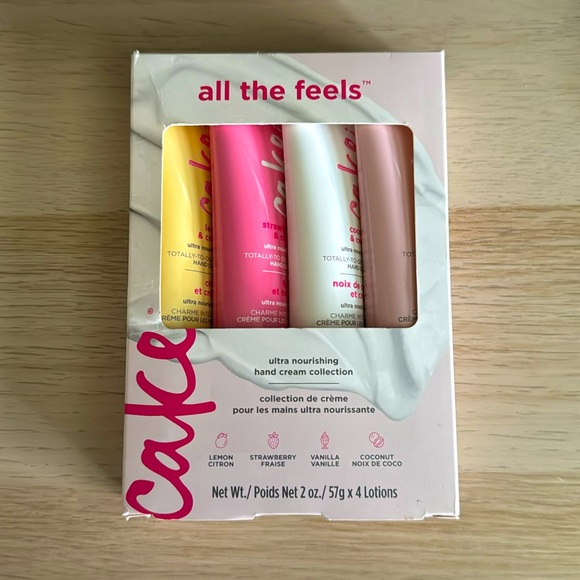 Cake Hand Cream Collection - 4 Lotions - Picture 1 of 4